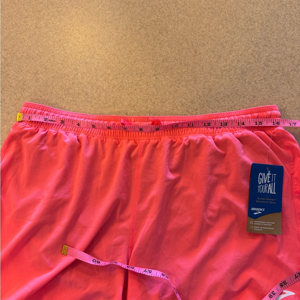 Brooks Coral Running Shorts - Picture 5 of 7
